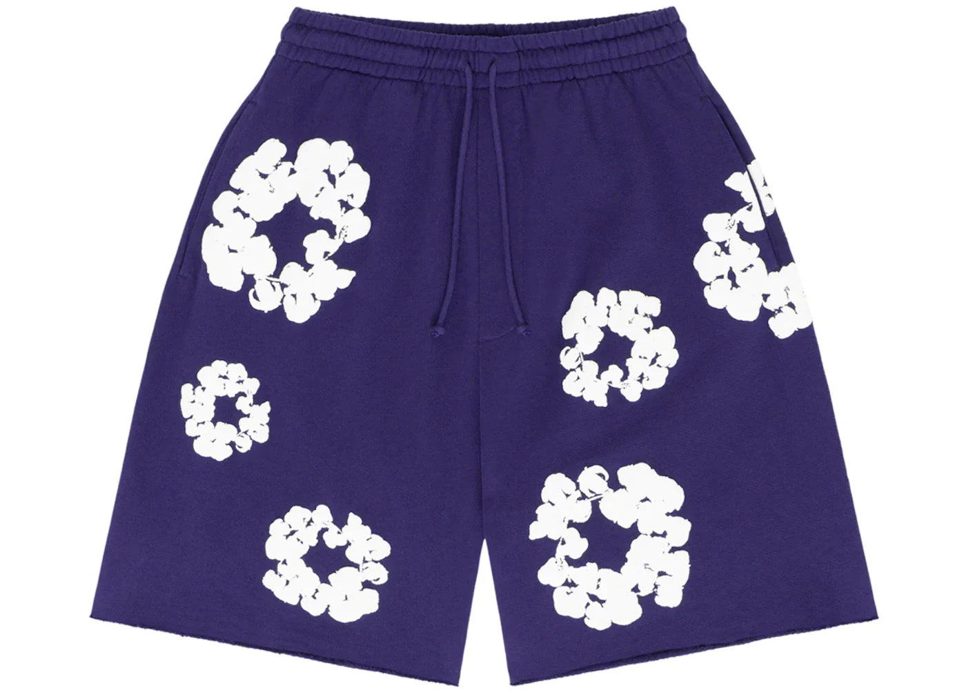 DENIM TEARS - THE COTTON WREATH SHORT PURPLE – Concept R