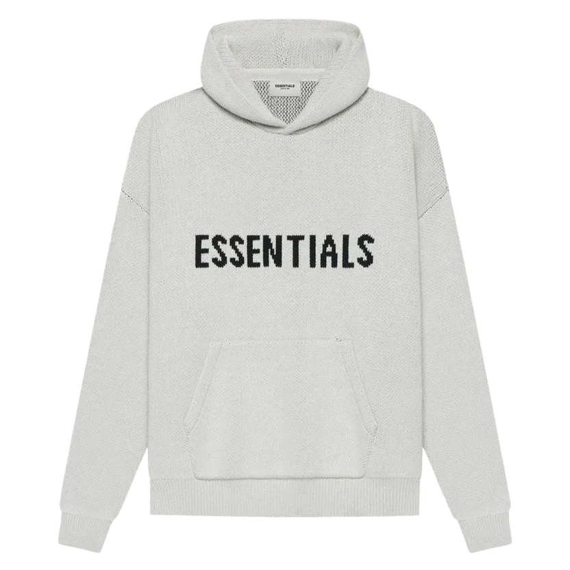 Oatmeal Fog Essentials Knit Authentic Fear Of God Essentials Knit