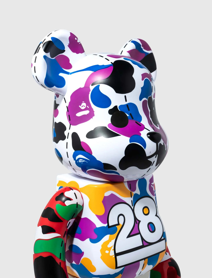 BEARBRICK X BAPE 28TH ANNIVERSARY 