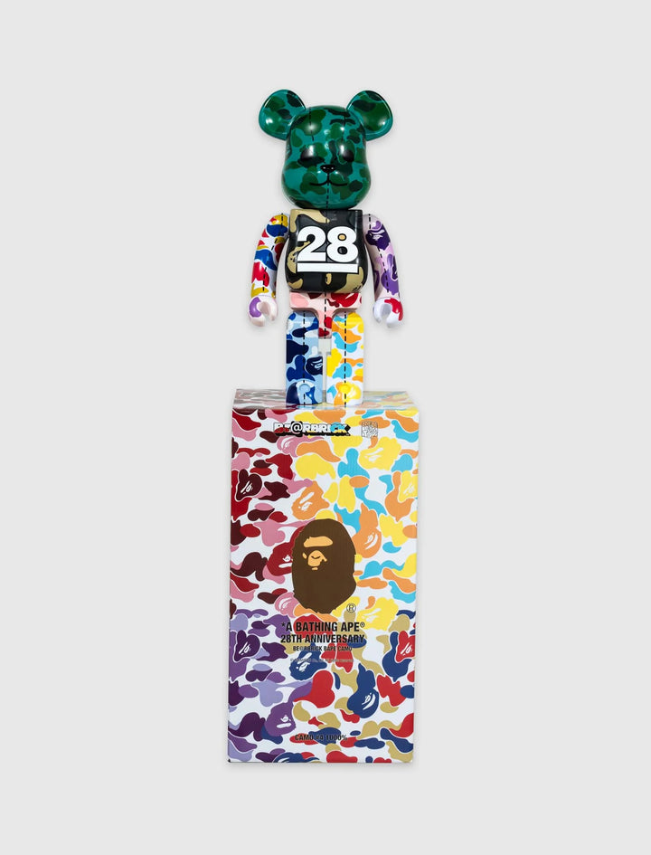 BEARBRICK X BAPE 28TH ANNIVERSERY 