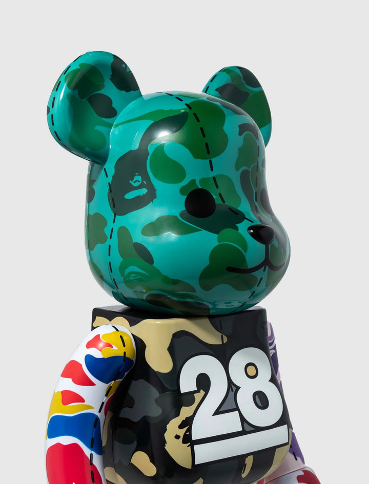 BEARBRICK X BAPE 28TH ANNIVERSERY 