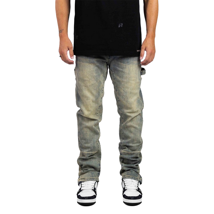 RIVERO - STRAIGHT WORKER DENIM JEANS
