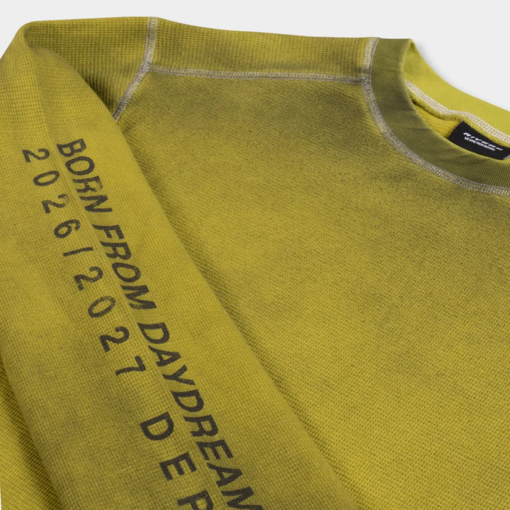 RIVERO - CONTRAST AGED WAFFLE LONGSLEEVE