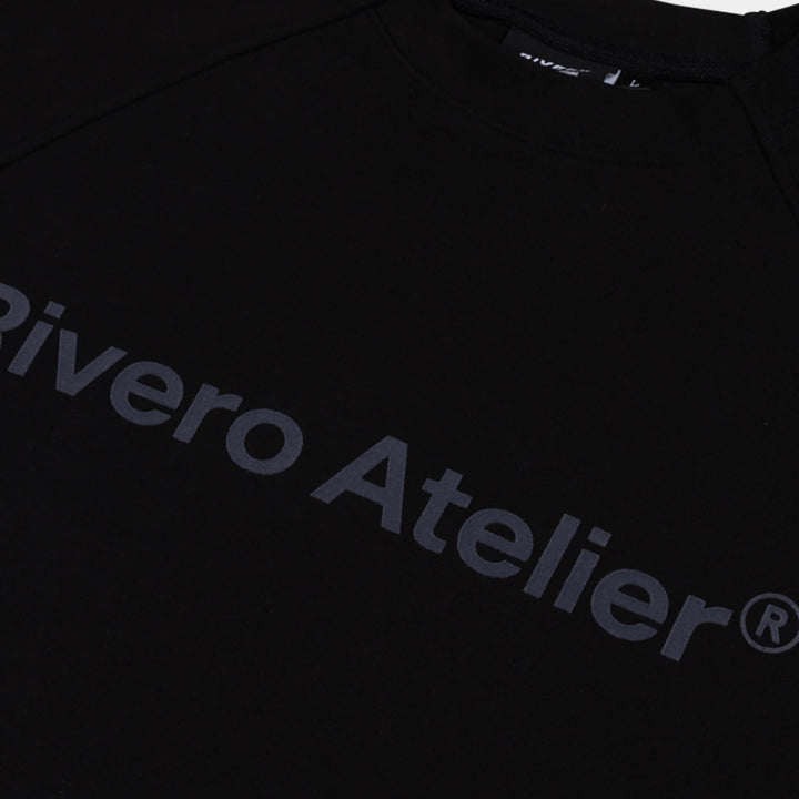 RIVERO - STUDIO LOGO T-SHIRT BLACK