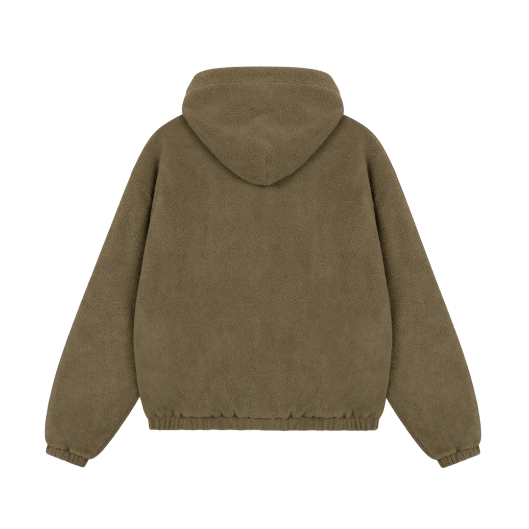 RIVERO - ATELIER COZY TEDDY ZIP HOODIE