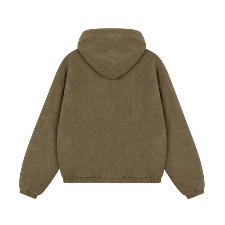 RIVERO - ATELIER COZY TEDDY ZIP HOODIE