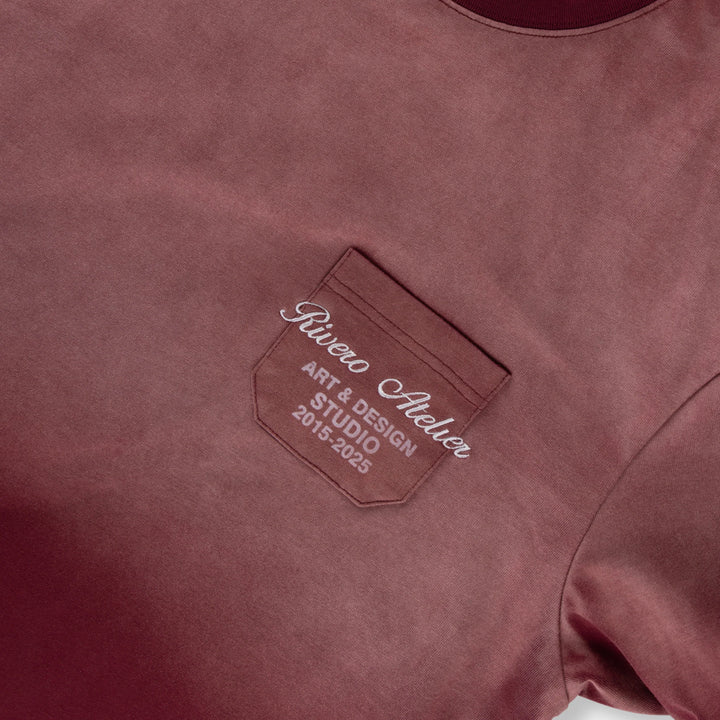 RIVERO - SHADE MAROON STUDIO TEE