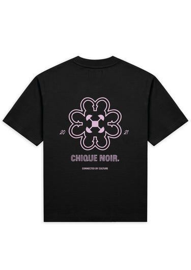 CHIQUE NOIR - AKOMA TEE - BLACK