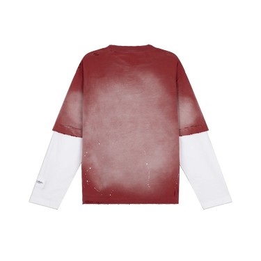 RIVERO - FADE ARTIFACT DOUBLE LAYERED TEE