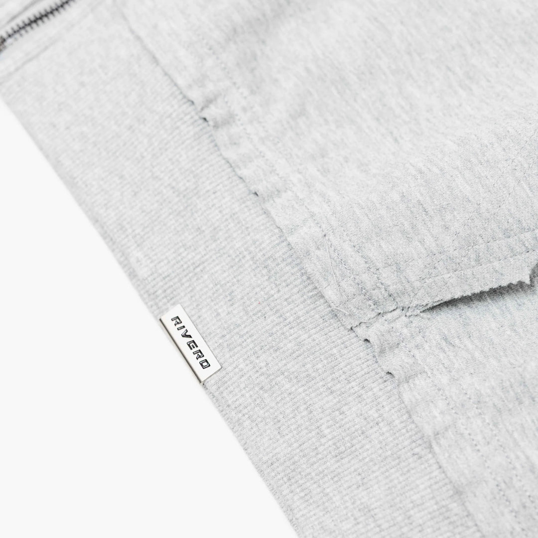 RIVERO - URBAN ZIP HOODIE GREY