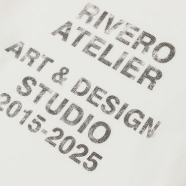 RIVERO - ART & DESIGN WAFFLE LONGSLEEVE WHITE