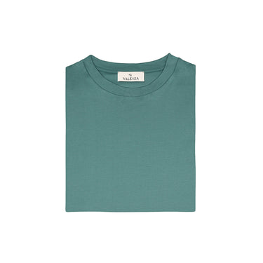 VALENZA - INTERLOCK SUPIMA T-SHIRT EMERALD GREEN