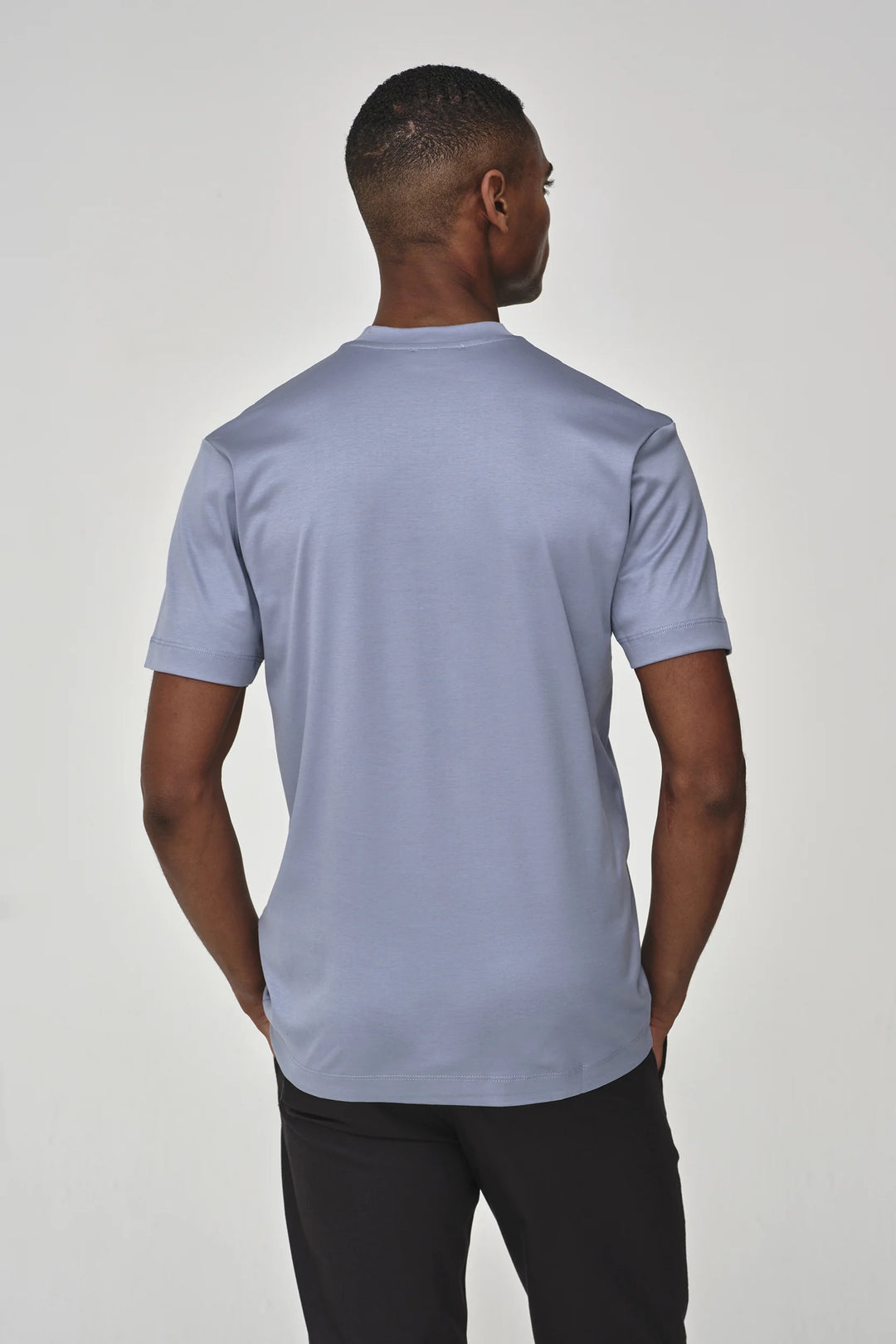 VALENZA - INTERLOCK SUPIMA T-SHIRT LAVENDER