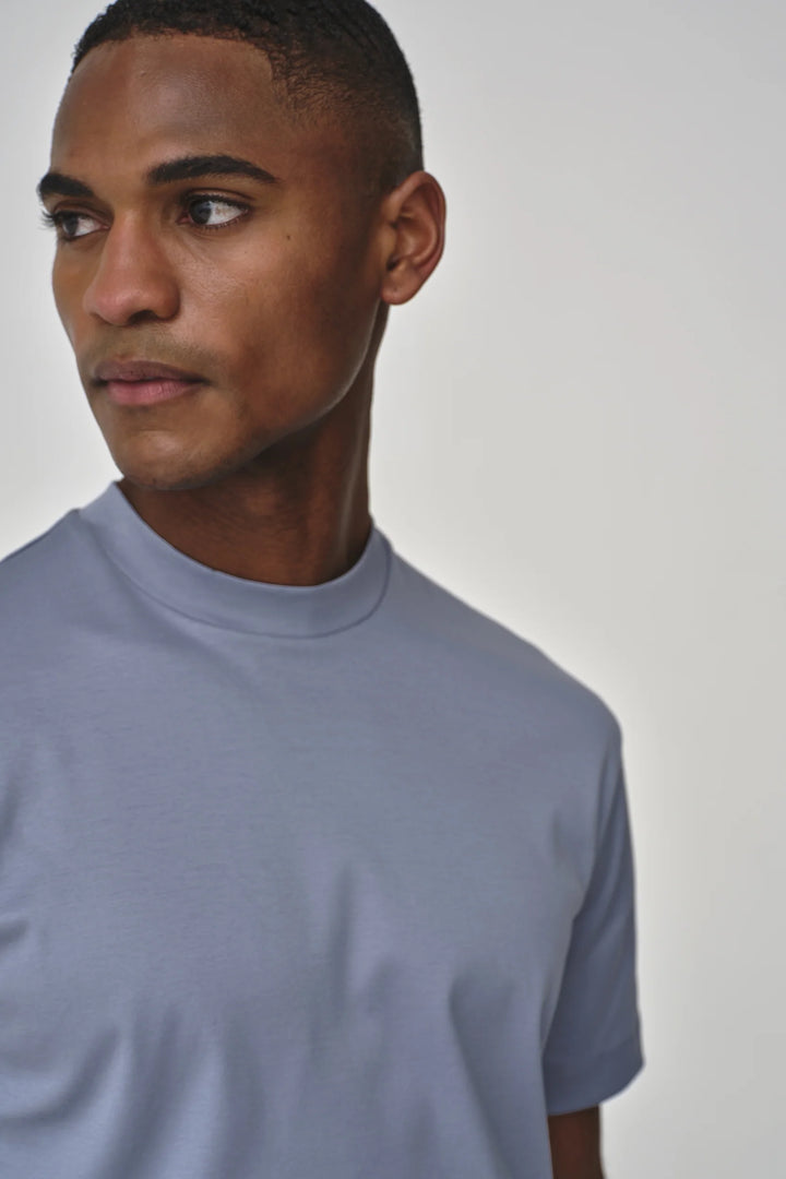 VALENZA - INTERLOCK SUPIMA T-SHIRT LAVENDER