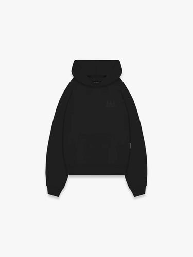 RETERNITY - CREATIVE DEPT LOGO HOODIE - BLACK