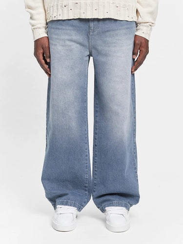 RETERNITY - ESSENTIAL BAGGY DENIM - STONE BLUE