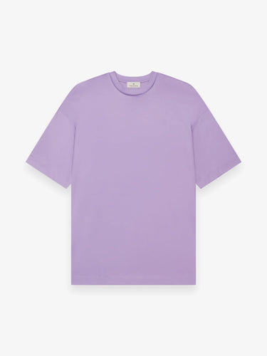 VALENZA - INTERLOCK SUPIMA T-SHIRT  - VIOLET