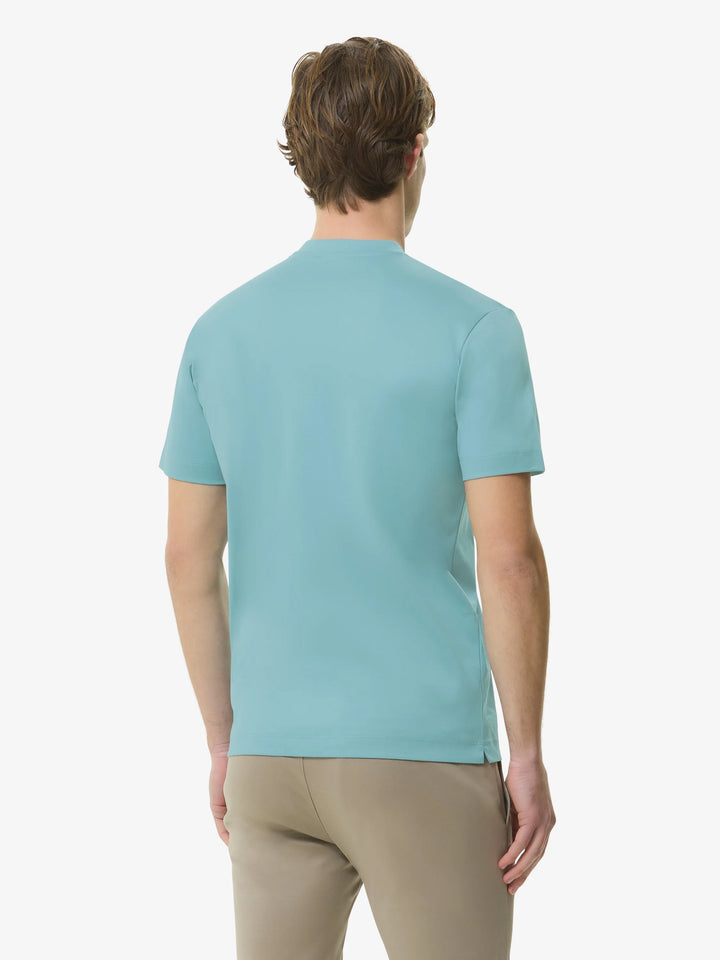 VALENZA - INTERLOCK SUPIMA T-SHIRT TEAL