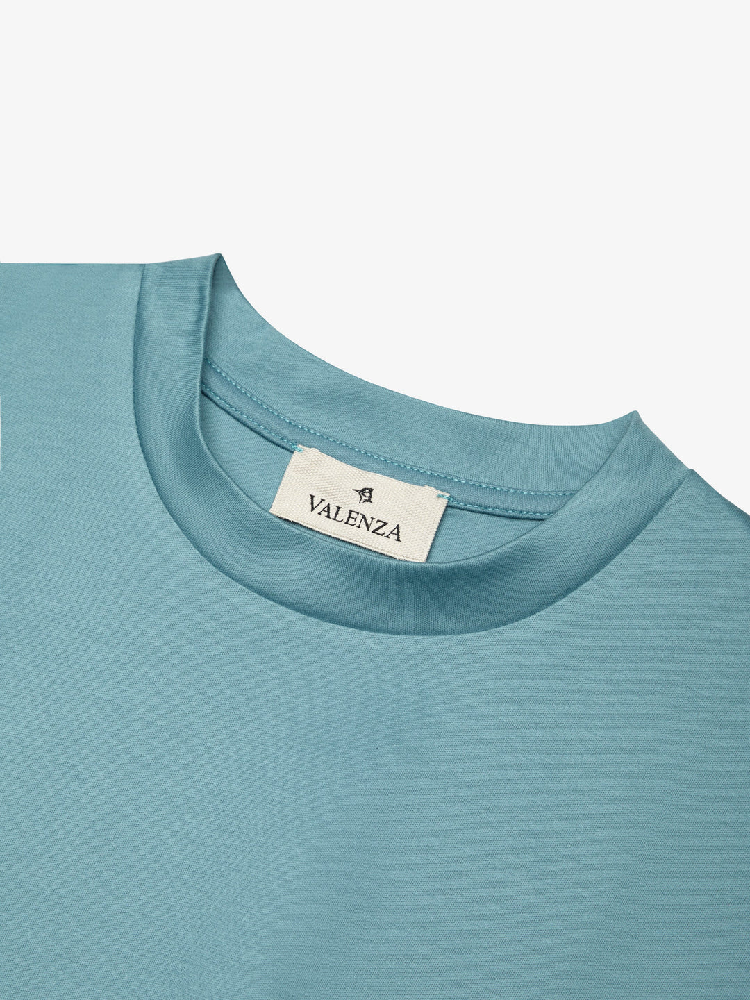 VALENZA - INTERLOCK SUPIMA T-SHIRT TEAL