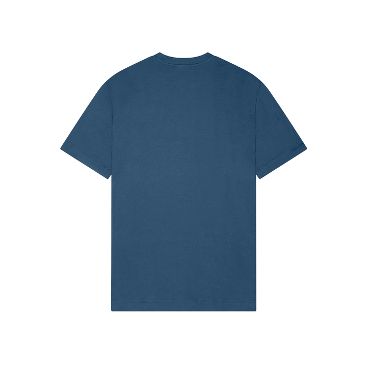 VALENZA - INTERLOCK T-SHIRT - BLUE WHALE