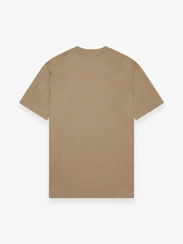 VALENZA - INTERLOCK SUPIMA T-SHIRT ALMOND