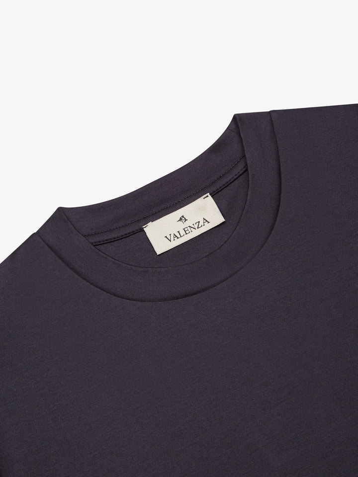 VALENZA - INTERLOCK SUPIMA T-SHIRT COMET