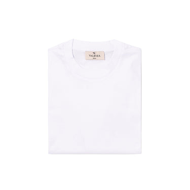 VALENZA - INTERLOCK SUPIMA T-SHIRT WHITE