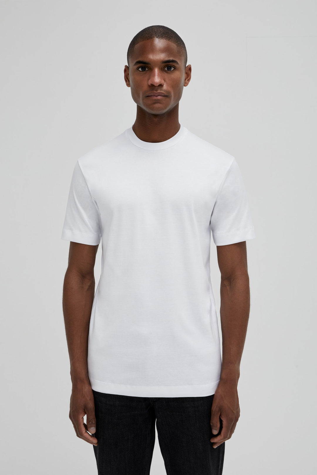 VALENZA - INTERLOCK SUPIMA T-SHIRT WHITE
