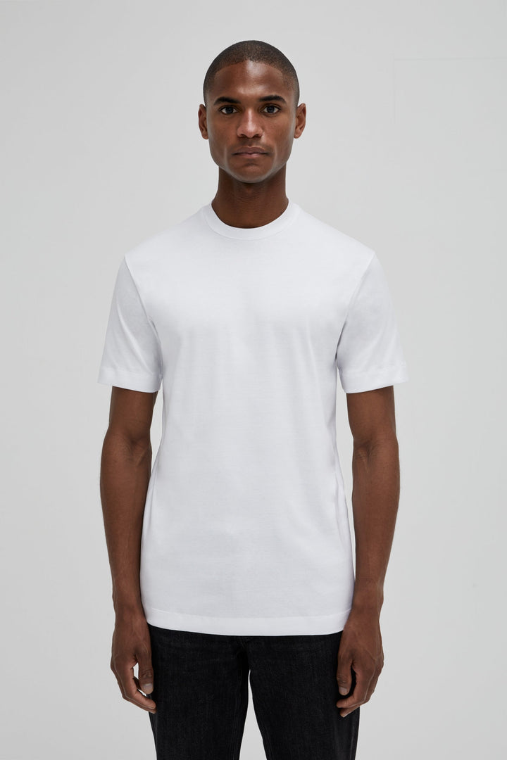 VALENZA - INTERLOCK SUPIMA T-SHIRT WHITE