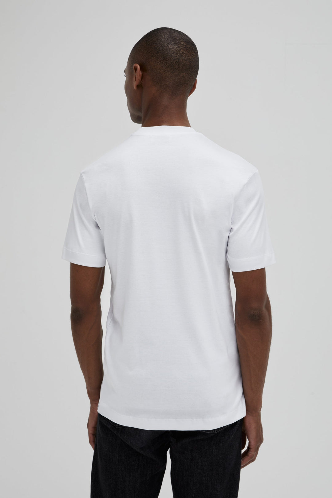VALENZA - INTERLOCK SUPIMA T-SHIRT WHITE