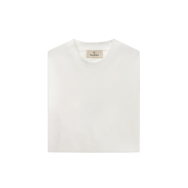 VALENZA - INTERLOCK SUPIMA T-SHIRT OFF WHITE