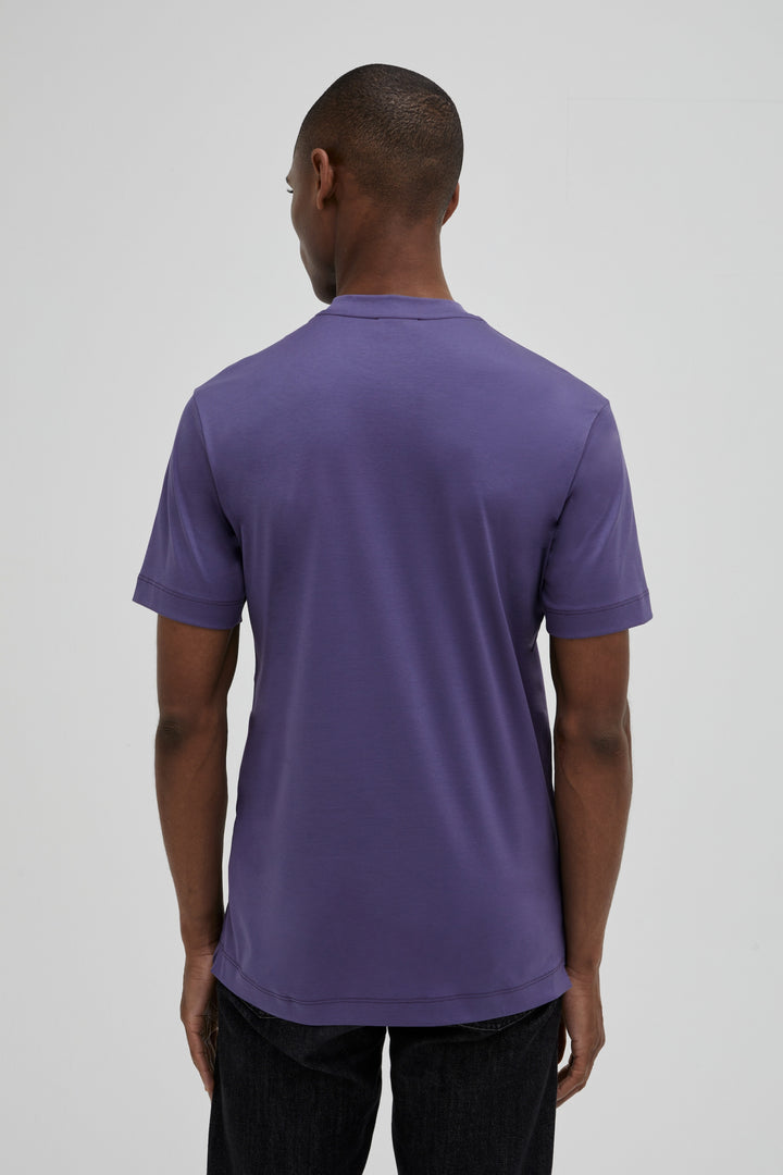 VALENZA - INTERLOCK SUPIMA T-SHIRT INDIGO
