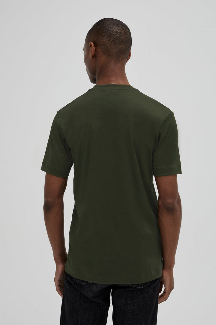 VALENZA - INTERLOCK SUPIMA T-SHIRT GREEN