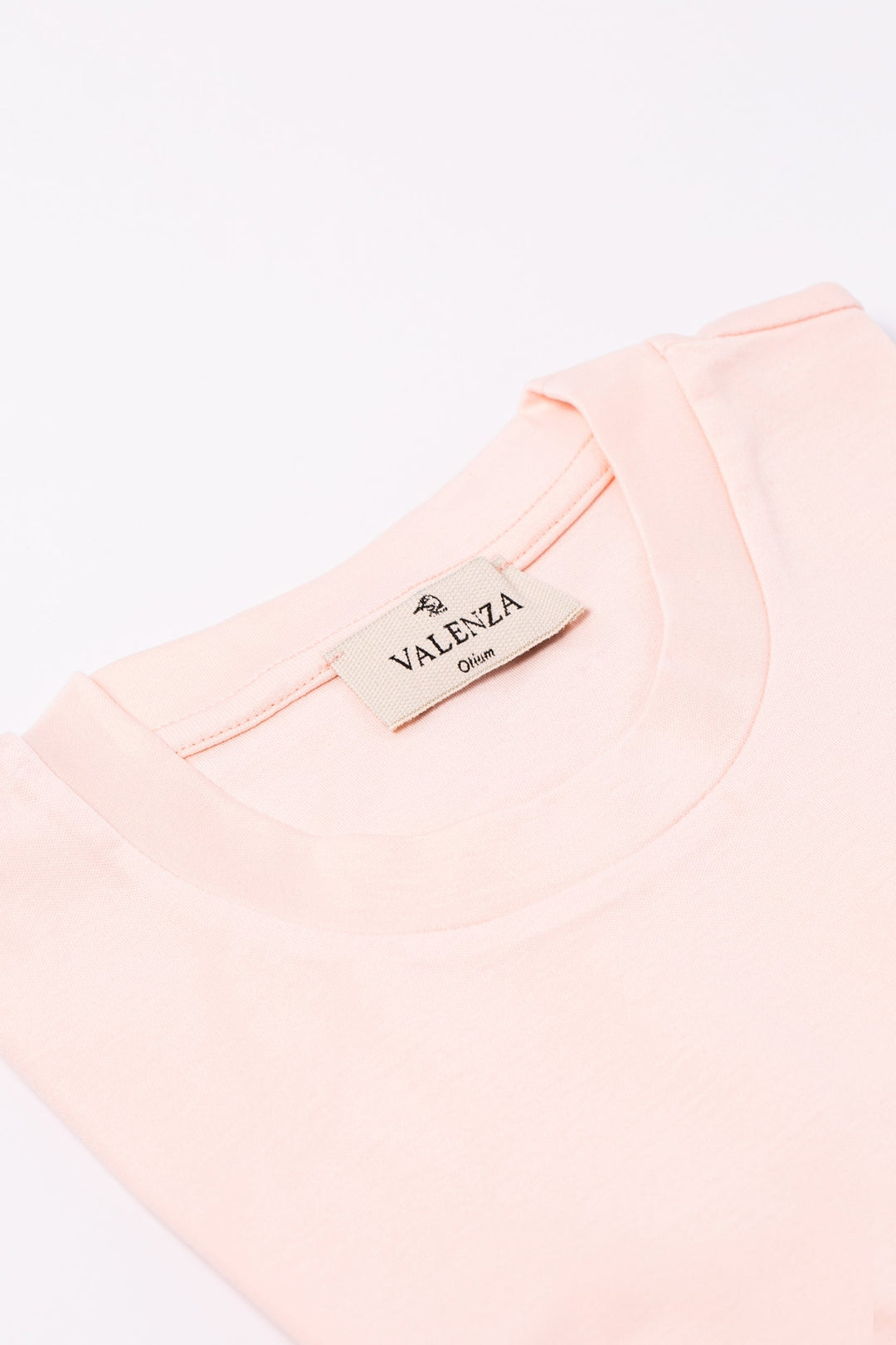 VALENZA - INTERLOCK SUPIMA T-SHIRT LIGHT PINK