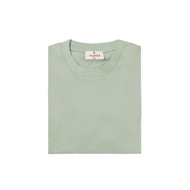 VALENZA - INTERLOCK SUPIMA T-SHIRT VENICE GREEN