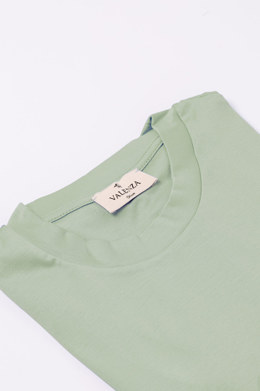 VALENZA - INTERLOCK SUPIMA T-SHIRT VENICE GREEN
