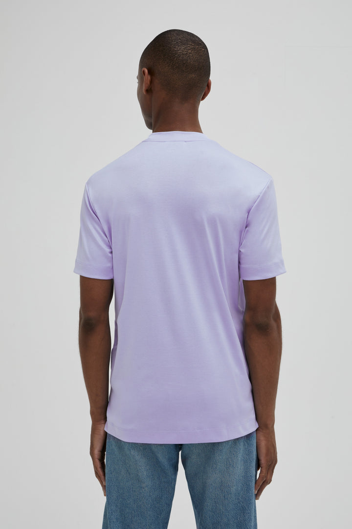 VALENZA - INTERLOCK SUPIMA T-SHIRT LIGHT BLUE