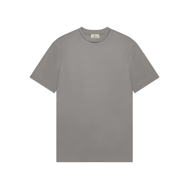 VALENZA - INTERLOCK SUPIMA OVERSIZED T-SHIRT GREY