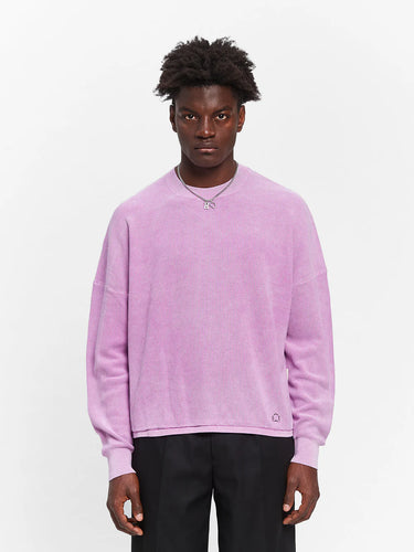 RETERNITY - ATELIER KNIT SWEATER - WASHED LILAC