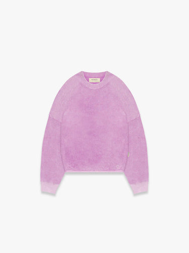 RETERNITY - ATELIER KNIT SWEATER - WASHED LILAC