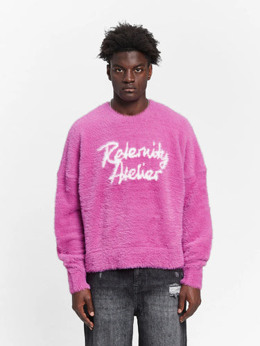 RETERNITY - INTERWOVEN FURRY KNIT - LILAC
