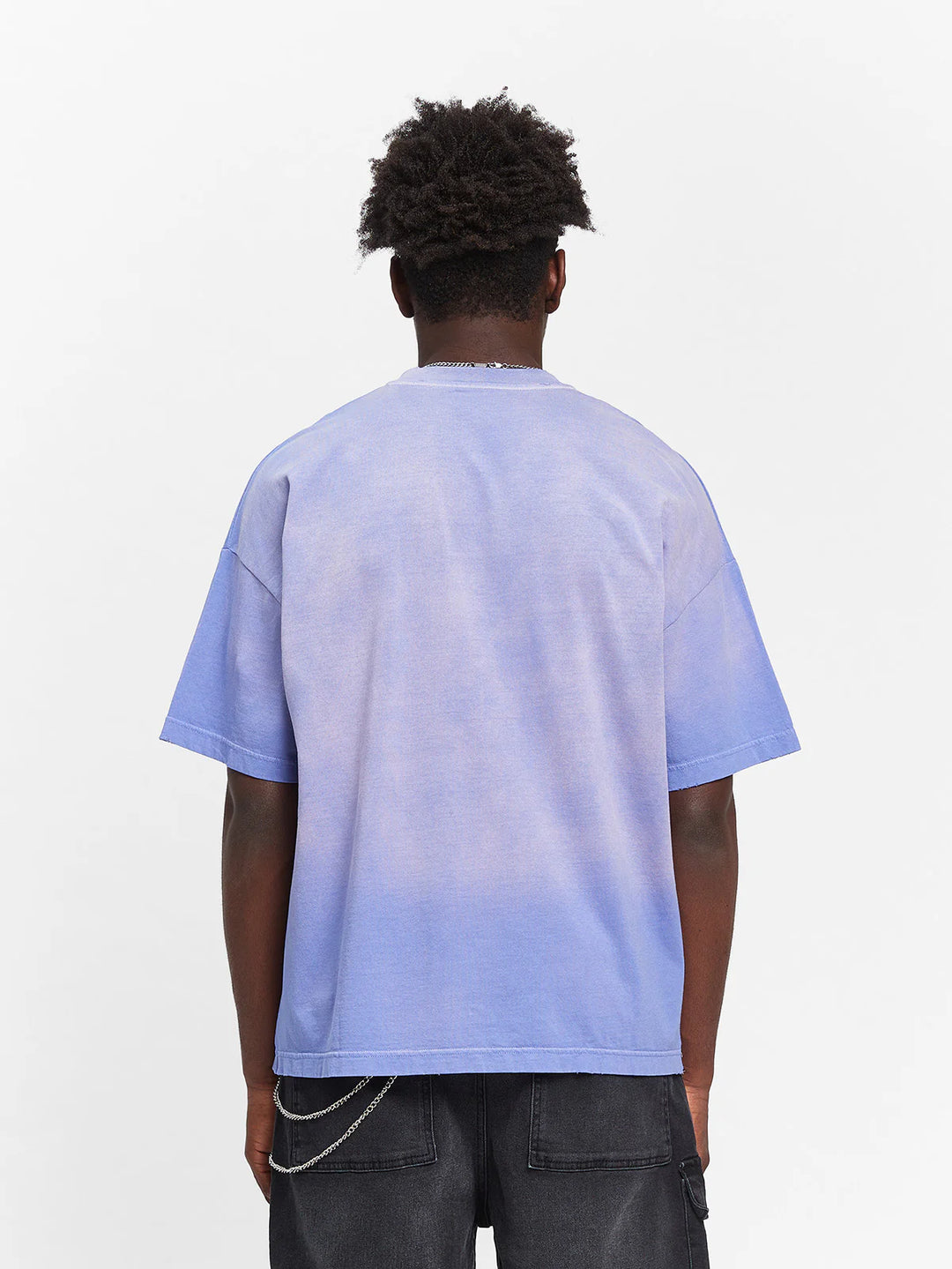 RETERNITY - CREATIVE DEPT LOGO T-SHIRT - WASHED PURPLE