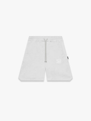 RETERNITY - CREATIVE DEPT LOGO COTTON SHORTS - MELANGE GREY