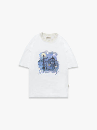 RETERNITY - ARTIST BY NIGHT T-SHIRT - WHITE