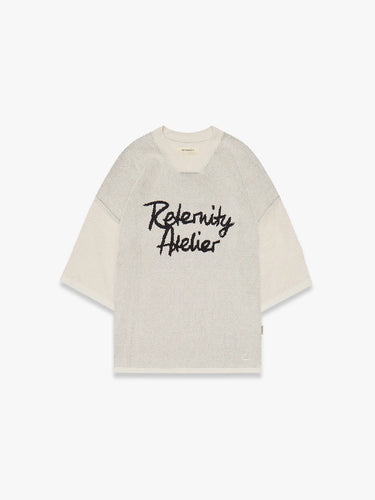 RETERNITY - ATELIER KNIT JERSEY - CREAM