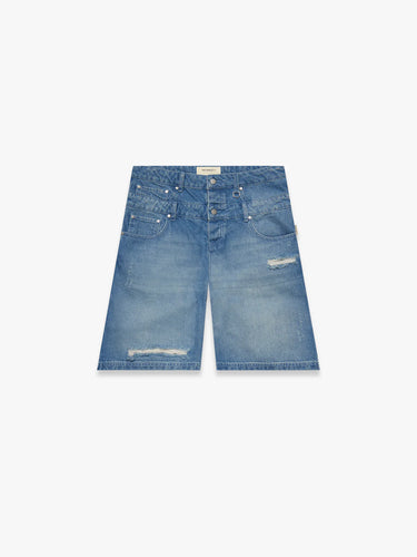 RETERNITY - LAYERED SHORTS - WASHED BLUE