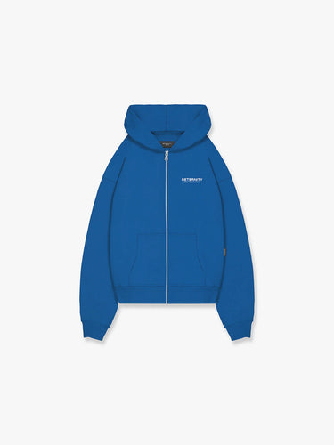 RETERNITY- CREATIVE DEPT ZIP-HOODIE - BLUE