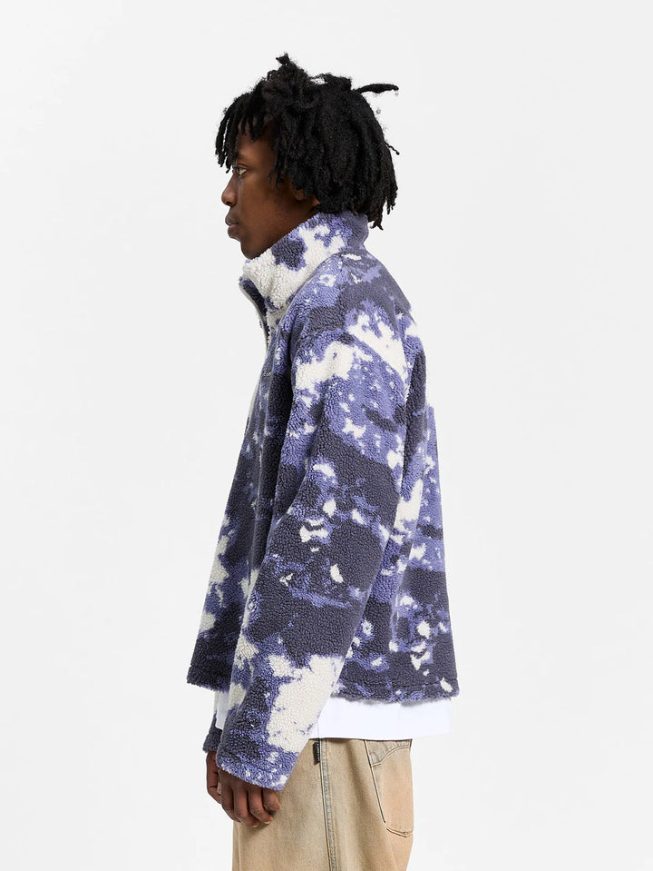 RETERNITY - FLEECE HALF ZIP - ACID PURPLE