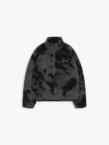 RETERNITY - FLEECE JACKET - ACID BLACK