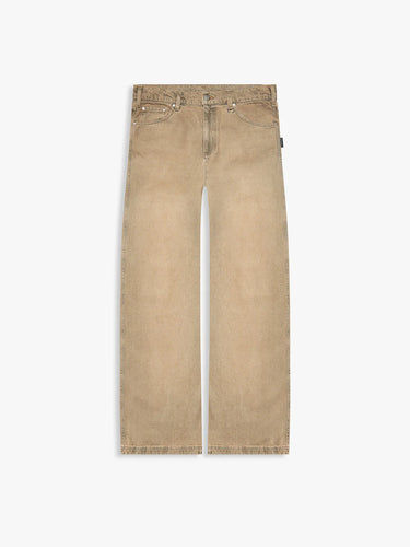 RETERNITY- ESSENTIAL BAGGY DENIM - SAND WASH